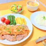 豚肉と野菜という名のポークレギューム！【男一人の平日夕食】