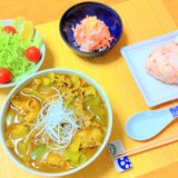 こんなカレー南蛮そば定食が食べたい！【男一人の休日昼食】