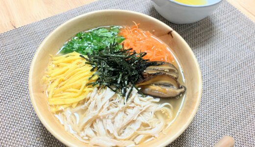 鶏飯（けいはん） 【男一人の休日昼食】