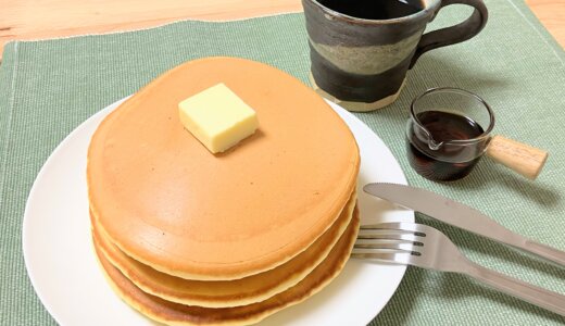 ふつうのホットケーキ【男一人の休日昼食】