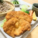 紙カツとざるそば【男一人の休日昼食】