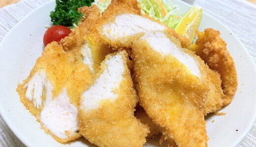 鶏のささみフライ【おひとり様レシピ】